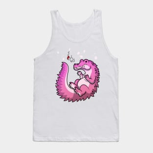 Passion Pink Croc Tank Top